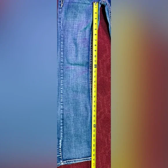 🌟🌟EUC🌟🌟 ROSE BOOT CUT SIZE 26/34 Classic Woman’s Blue Jeans - Picture 11 of 13
